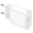 МЗП Borofone BA100A Original PD20W (1USB-C) – White. Фото 4 з 7
