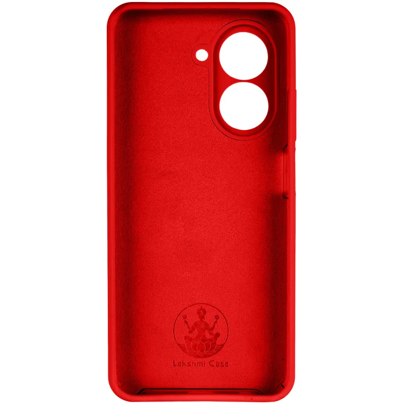 Чохол Silicone Case Lakshmi Premium із закритою камерою для Xiaomi Poco C71 – Червоний / Red. Фото 4 з 6