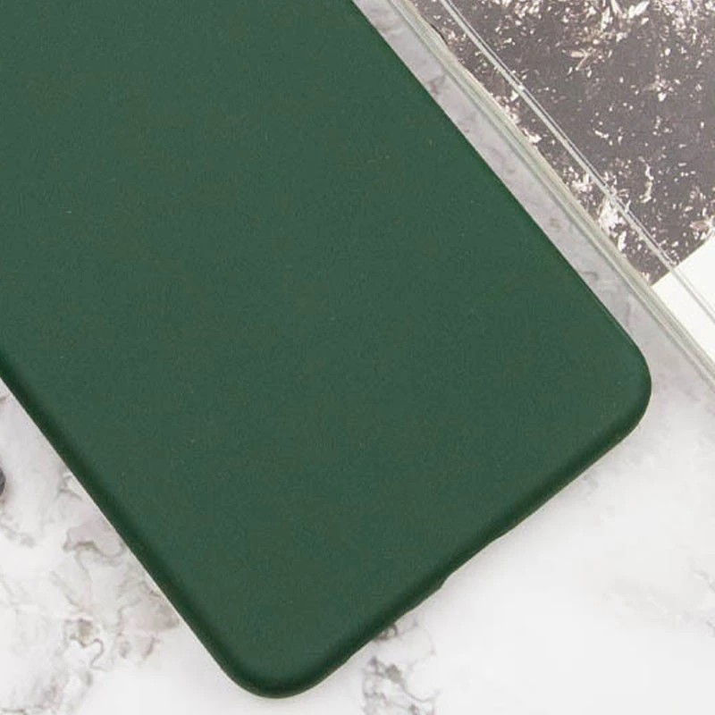 Чохол Silicone Case Lakshmi на Google Pixel 7a – Зелений / Dark green. Фото 3 з 6