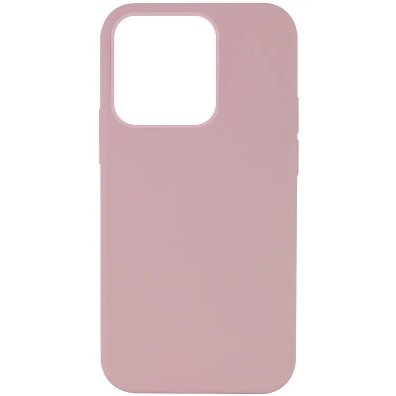 Чехол Silk Full Protective (AA) NO LOGO для Apple iPhone 15 Pro Max (6.7") – Розовый / Pink Sand. Фото 1 из 13