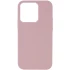 Чехол с закрытым низом Silicone Case для Apple iPhone 15 Pro Max (6.7") – Розовый / Pink Sand. Фото 1 из 8