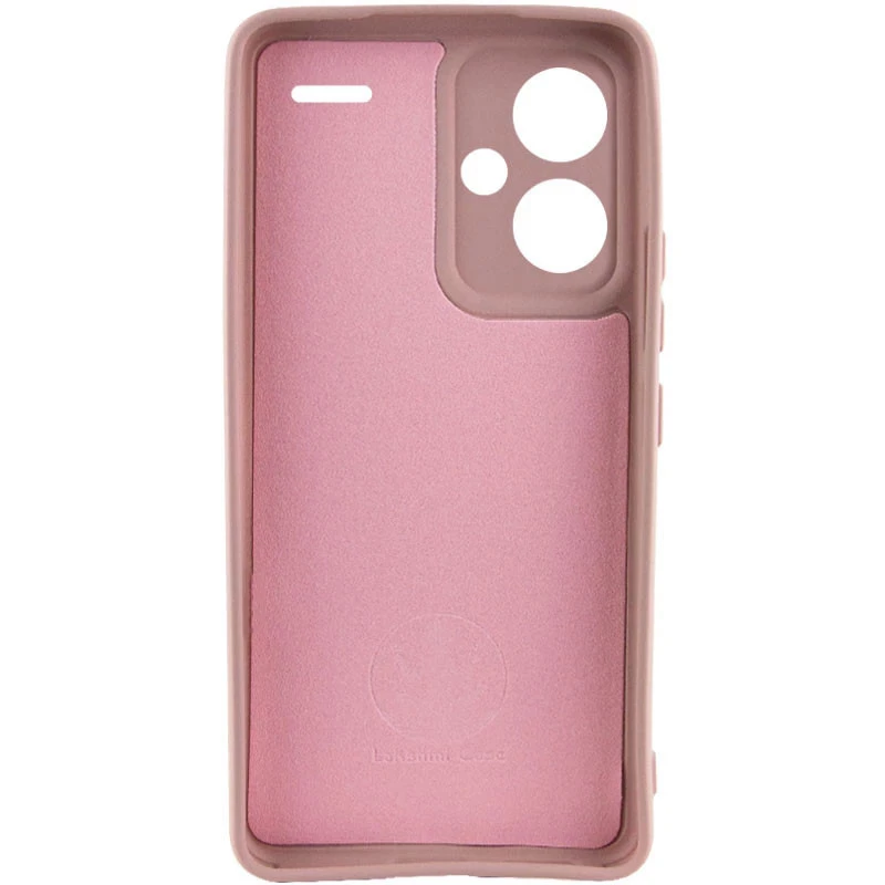 Силиконовый чехол Cover Lakshmi с защитой камеры для Xiaomi Redmi Note 13 Pro+ – Розовый / Pink Sand. Фото 3 из 5