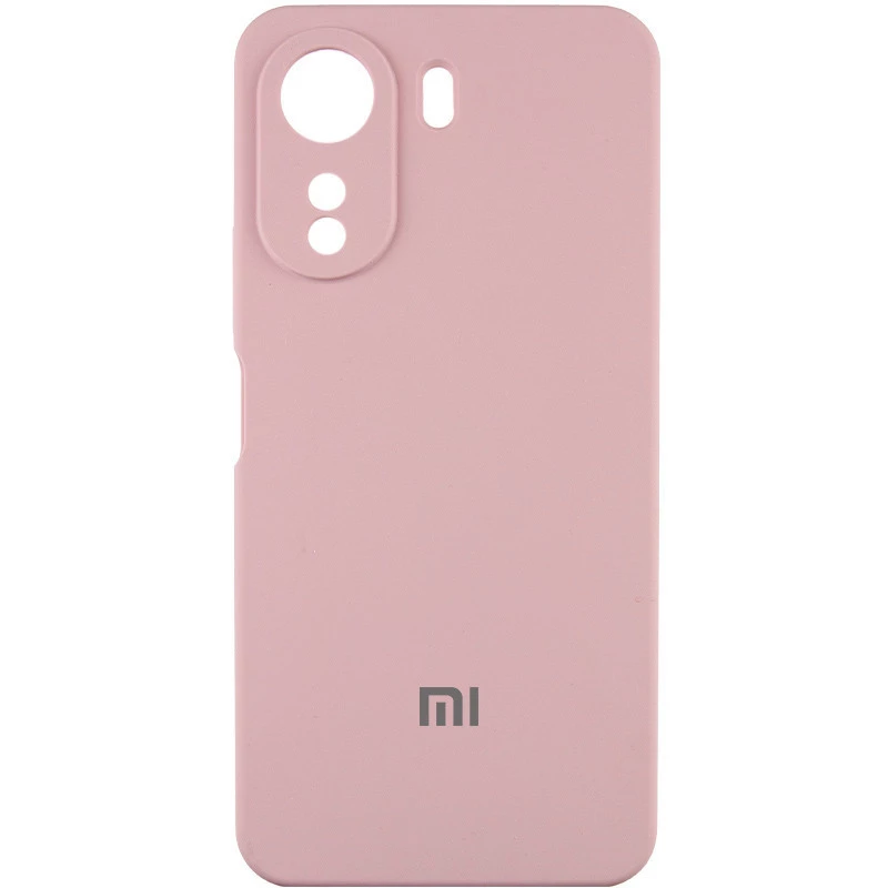 Чохол Silicone Case Lakshmi Premium L з закритою камерою на Xiaomi Redmi 13C – Рожевий / Pink Sand. Фото 2 з 14