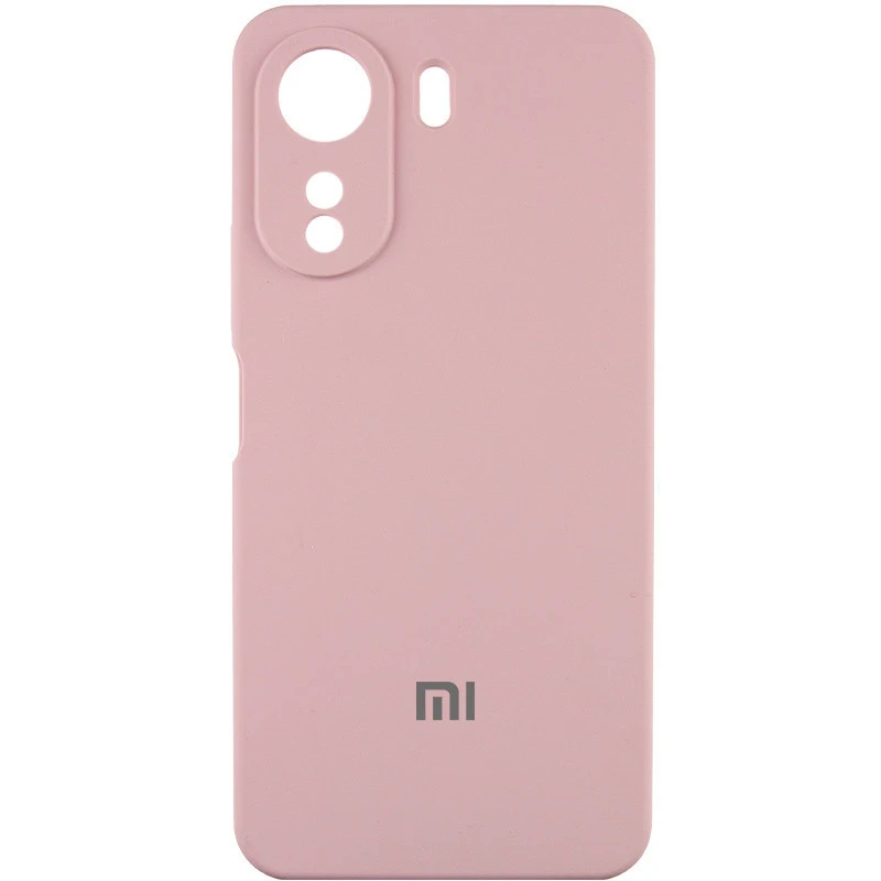 Чехол Silicone Case Lakshmi Premium L с закрытой камерой для Xiaomi Redmi 15 4G (Global) / 5G – Розовый / Pink Sand. Фото 1 из 2