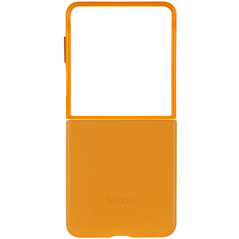 Шкіряний чохол Leather Case Premium на Samsung Galaxy Z Flip5 – Brown. Фото 10 з 10