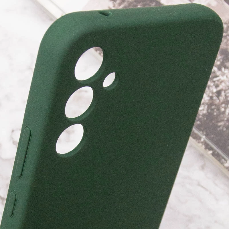 Чохол Silicone Case Lakshmi Premium з закритою камерою на Samsung Galaxy S25 – Зелений / Cyprus Green. Фото 9 з 11