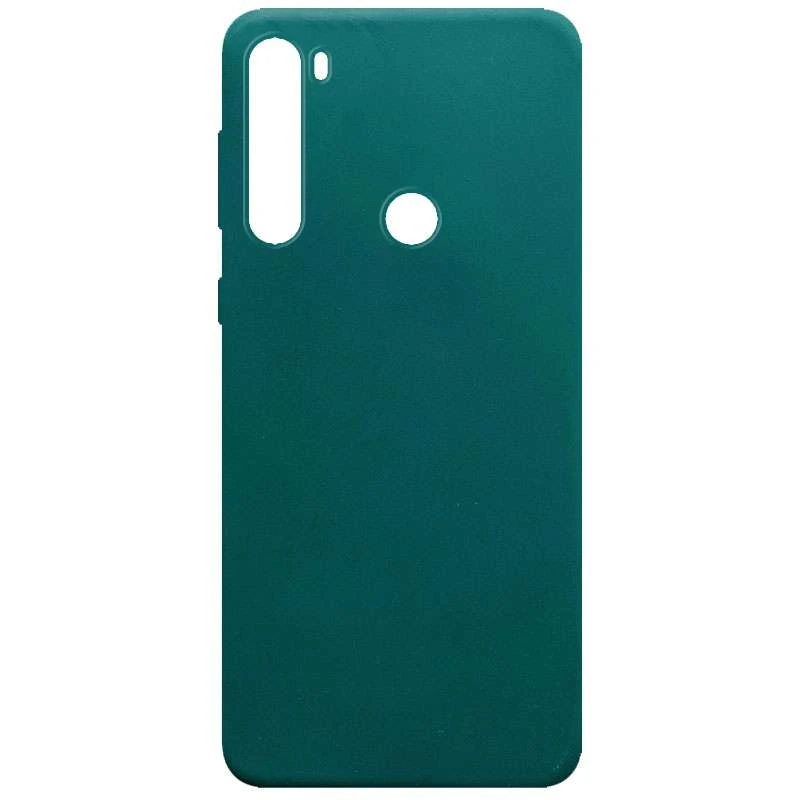 

Цветной силиконовый чехол для Xiaomi Redmi Note 8 (Зеленый / Forest green), Зелений / forest green