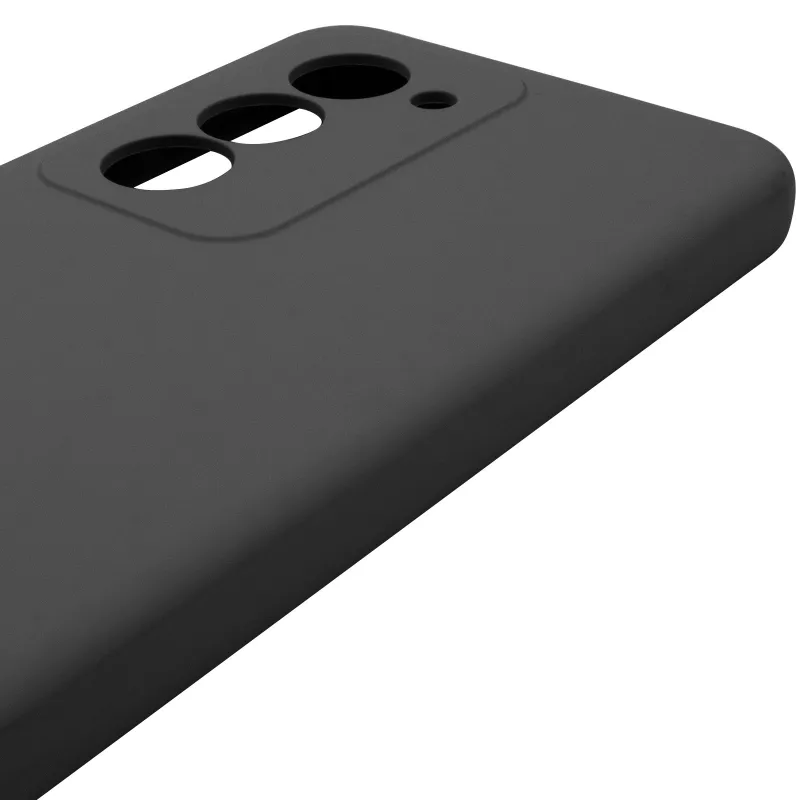 Чехол Silicone Case Lakshmi Premium з закритою камерою на Xiaomi Redmi 15 (EU) – Черный / Black. Фото 8 из 9