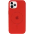 Чохол Silicone Armor Max with MagSafe для Apple iPhone 12 Pro (6.1") – Червоний / Red. Фото 3 з 6