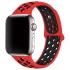 Силіконовий ремінець Sport+ для Apple watch 38mm / 40mm – red/black. Фото 1 з 1
