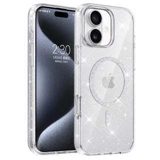 Чохол з блискітками та MagFit на Apple iPhone 16 фото 1 з 2