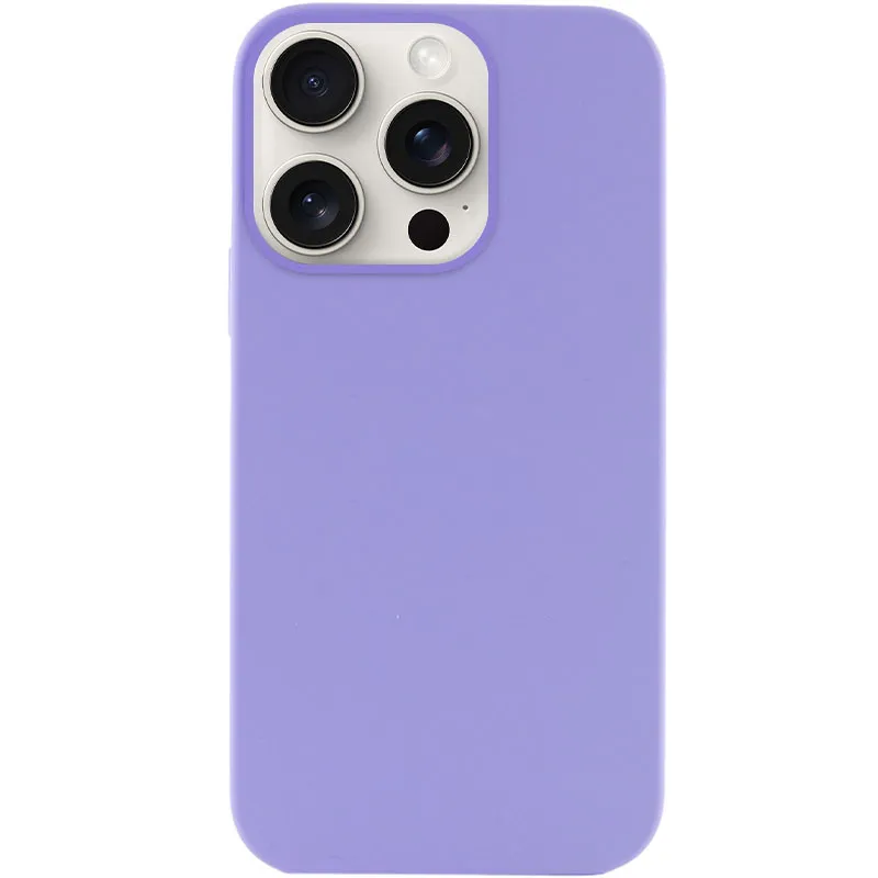 Чохол Silk (AA) NO LOGO with Magnetic Fit для Apple iPhone 18 Pro – Бузковий / Dasheen. Фото 1 з 2