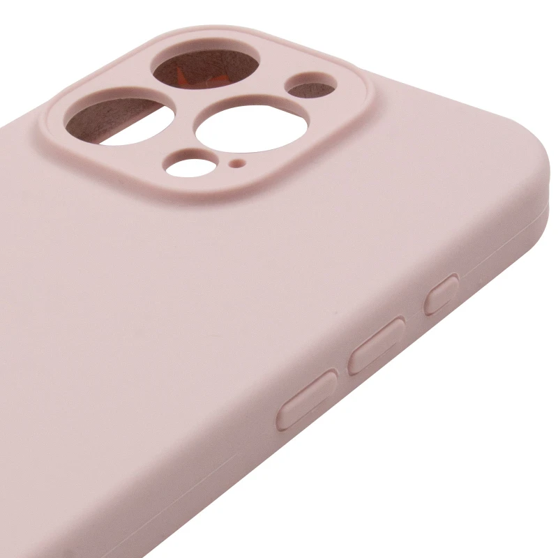 Чехол Silk Full Camera Protective (AA) NO LOGO для Apple iPhone 16 Pro Max – Розовый / Chalk Pink. Фото 6 из 9