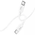 Дата кабель Hoco X87 Magic Type-C to Type-C PD 60W (1m) – White. Фото 3 з 6