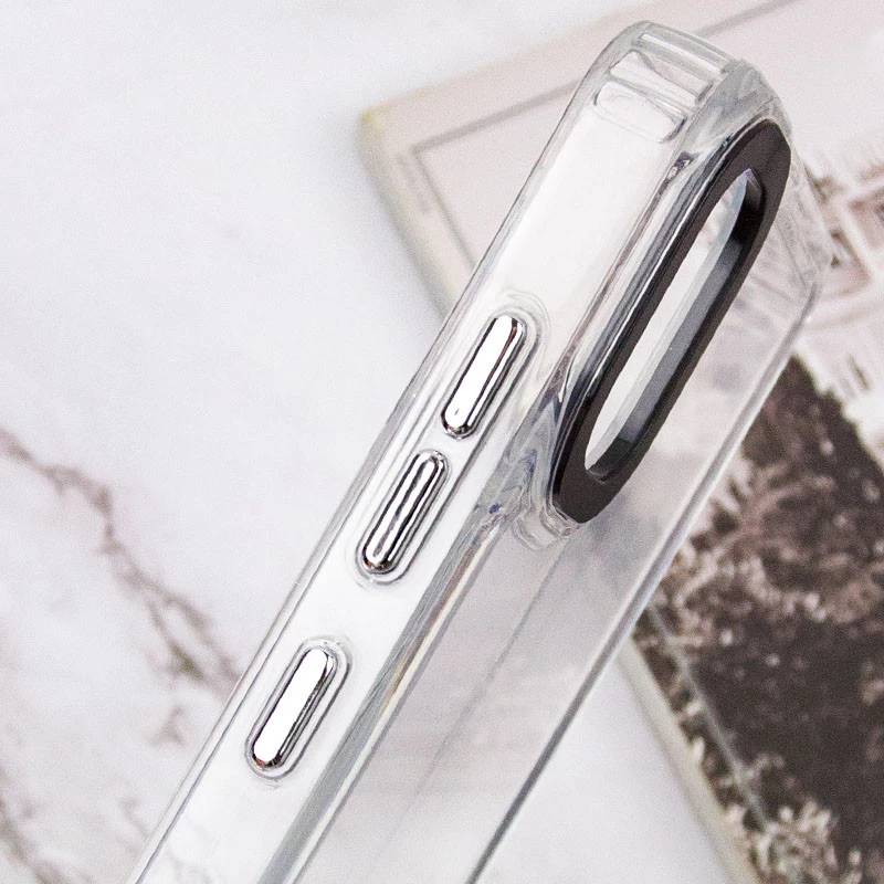 Кольоровий чохол TPU+PC на Samsung Galaxy A05 – Clear. Фото 5 з 6