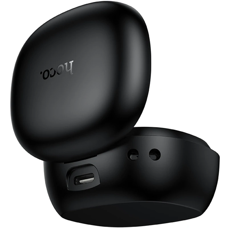 Беспроводные TWS наушники Hoco EQ100 Intelligent AI translation (App) – Black. Фото 3 из 5
