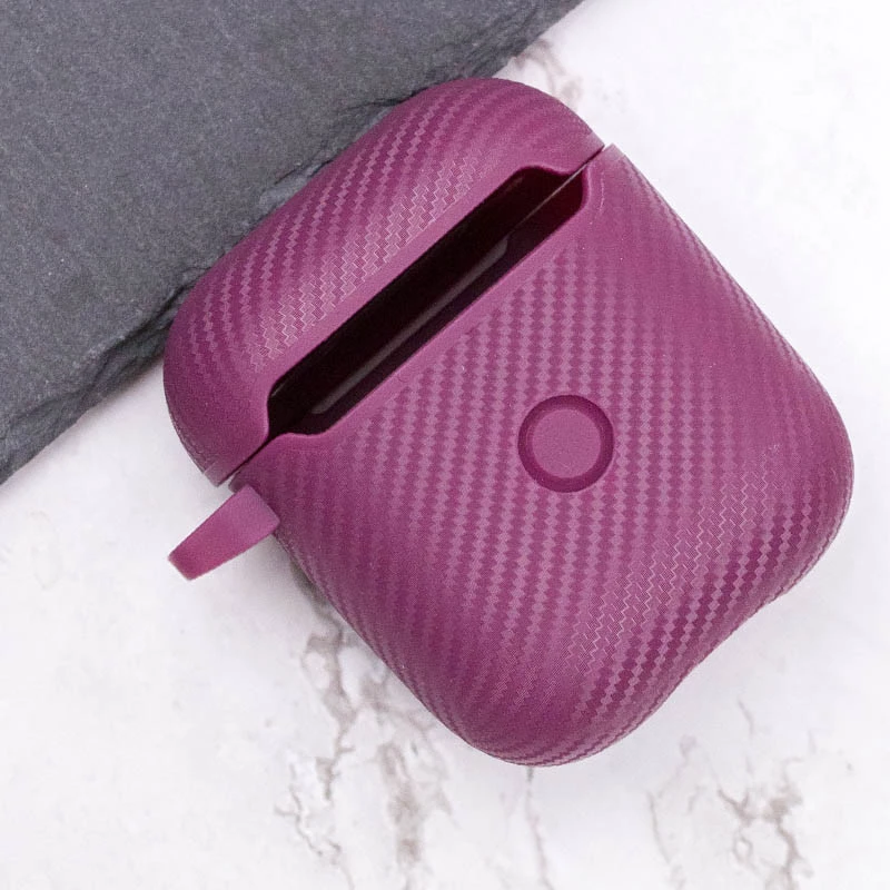Футляр SGP Shockproof для навушників Airpods 1/2 – Plum. Фото 5 з 7