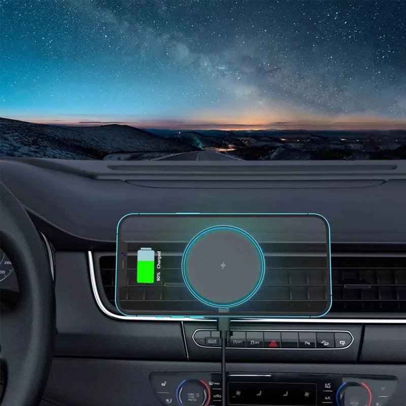 Автотримач з БЗП Proove Magic Circle Pro 15W – Black. Фото 10 з 10