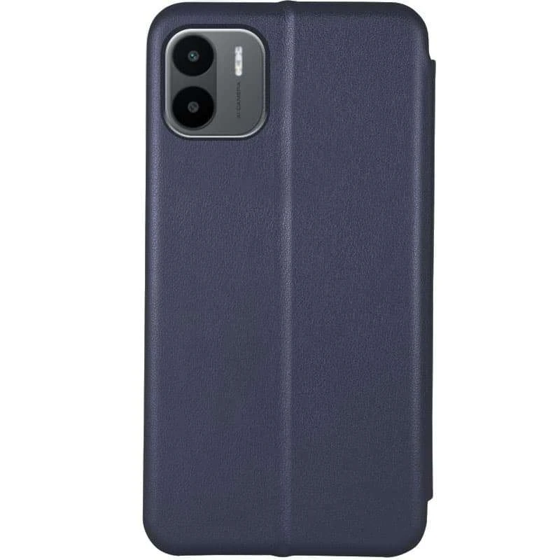 Чехол-книжка классический для Xiaomi Redmi A1 / A2 – Темно-синий. Фото 2 из 3