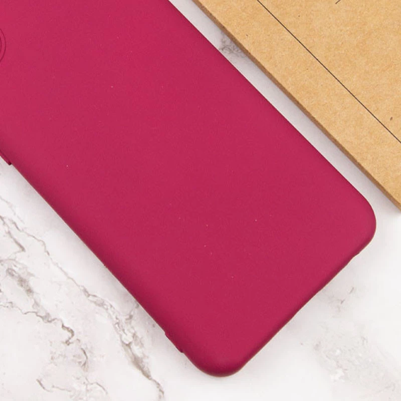 Чохол Silicone Case Lakshmi з закритою камерою на Samsung Galaxy S24 Ultra – Бордовий / Marsala. Фото 6 з 10