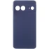 Чехол Silicone Case Lakshmi Premium з закритою камерою на Google Pixel 8 – Темно-синий / Midnight blue. Фото 1 из 3
