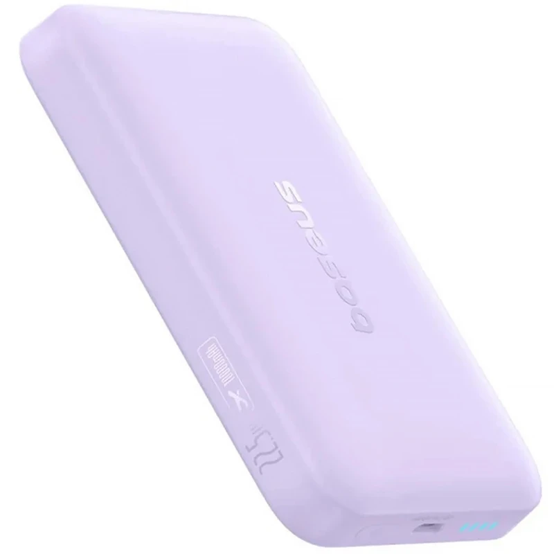 Портативное ЗУ Power Bank Baseus EnerFill FM11 Ultra-Mini 22.5W с БЗУ 10000mAh (P1008210E123) – Nebula Purple. Фото 6 из 6