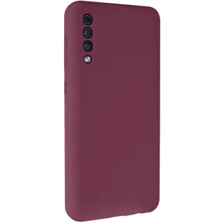 Чохол Silicone Case Lakshmi Premium із закритою камерою для Samsung Galaxy A50 (A505F) / A50s / A30s — Бордовий / Plum