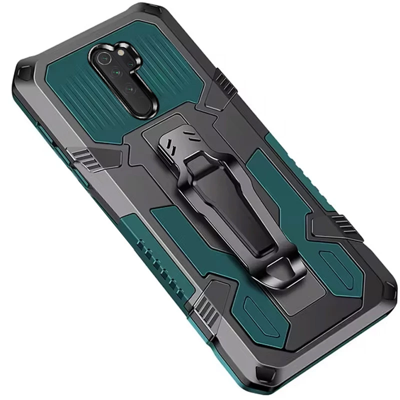 

Протиударний чохол Defender Clip на Xiaomi Redmi Note 8 Pro (Green)