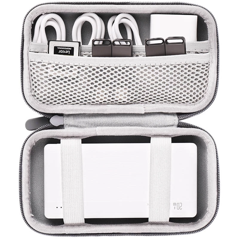 Органайзер для HDD Usams US-ZB263 – Gray. Фото 3 з 6