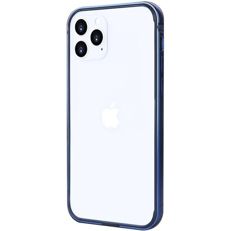 

Металлический бампер G-Case The Grand для Apple iPhone 12 Pro Max (6.7") (Синий), Синій