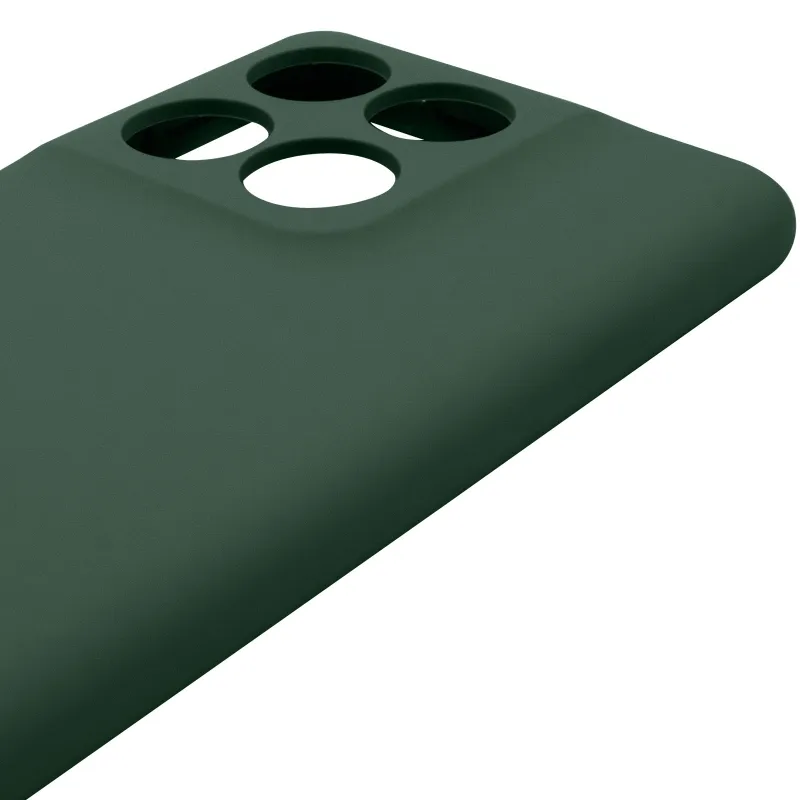 Чохол Silicone Case Lakshmi Premium із закритою камерою для Motorola Edge 60 Fusion – Зелений / Cyprus Green. Фото 7 з 8