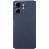 Кольоровий силіконовий чохол GETMAN із закритою камерою для Motorola Moto G06 – Синій / Midnight Blue. Фото 1 з 1