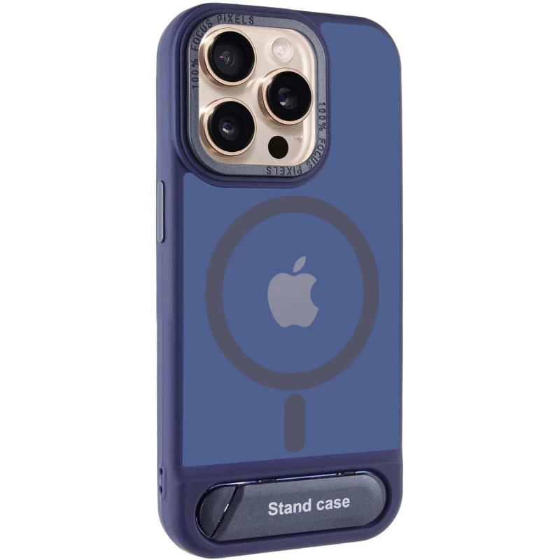 TPU+PC чохол Stand case для Apple iPhone 13 Pro (6.1") – Blue. Фото 1 з 7