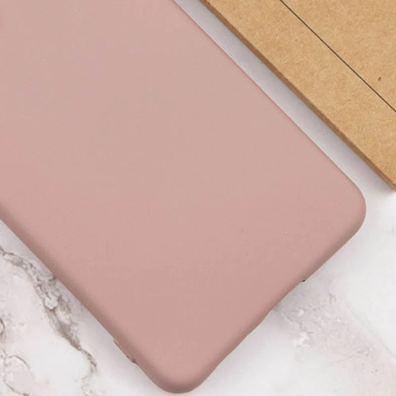 Чохол Silicone Case Lakshmi Premium із закритою камерою для TECNO Pop 5 LTE – Рожевий / Pink Sand. Фото 3 з 3