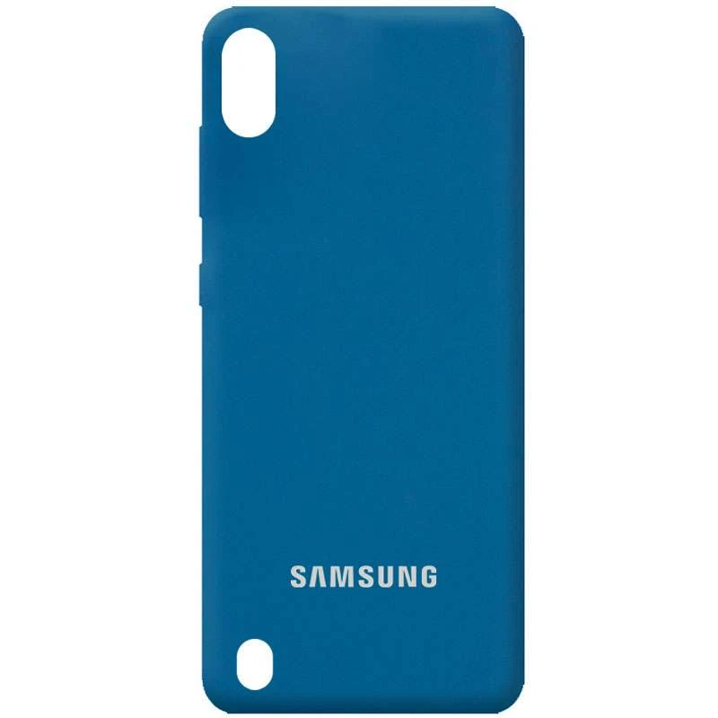 

Чохол Silicone Case з закритим низом на Samsung Galaxy A10 (A105F) (Синій / Cosmos blue)