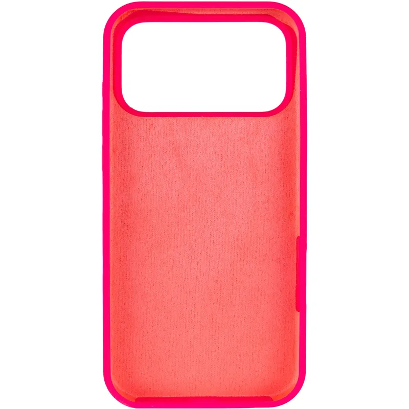 Чохол Silk Full Protective (AA) NO LOGO для Apple iPhone 17 Pro Max (6.9") – Рожевий / Barbie pink. Фото 4 з 6
