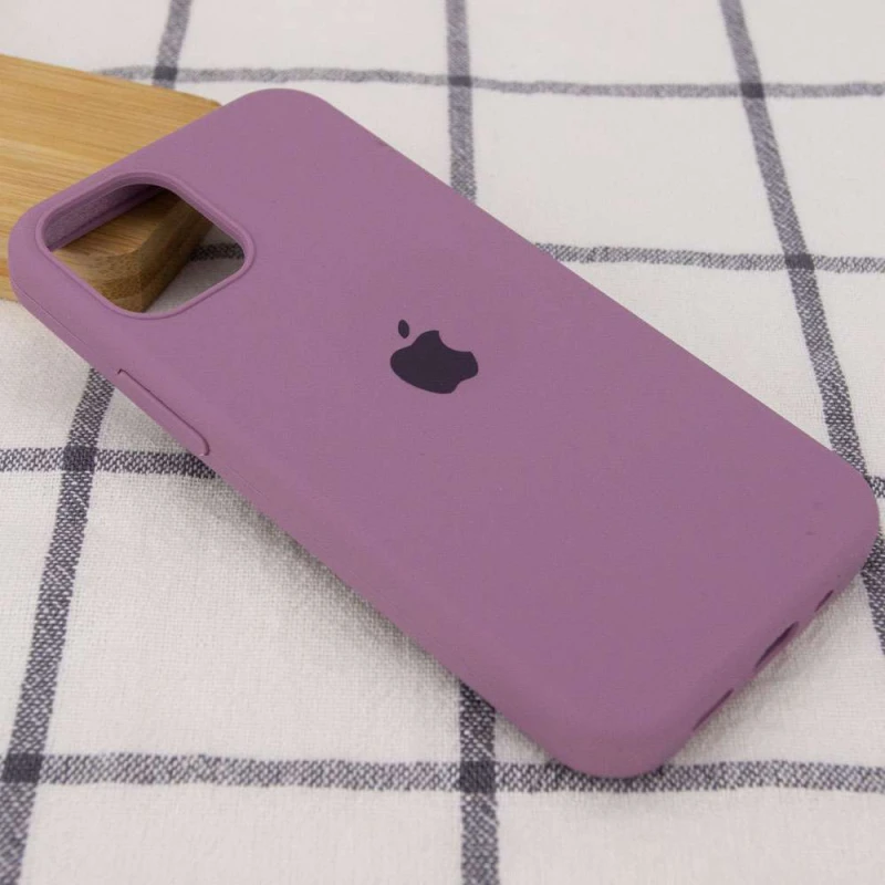Чохол Silicone Case з закритим низом на Apple iPhone 12 Pro Max (6.7") – Ліловий / Lilac Pride. Фото 2 з 3