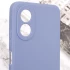 Цветной силиконовый чехол с защитой камеры для Oppo A78 4G – Голубой / Mist blue. Фото 10 из 11