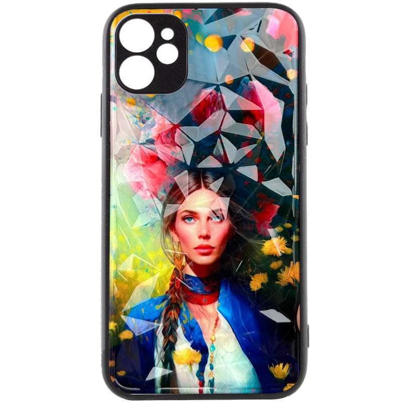 

Стеклянный чехол Prisma Ladies на Apple iPhone 11 (6.1") (Peonies)