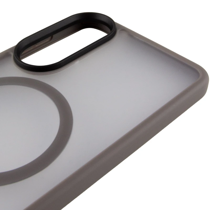 Чехол Ummi Colorful with MagSafe для Samsung Galaxy S25 Edge – Серый / Grey. Фото 4 из 6