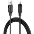 Дата кабель Acefast C16-06 USB to Lightning 2.4A (2m) – Black. Фото 2 з 5