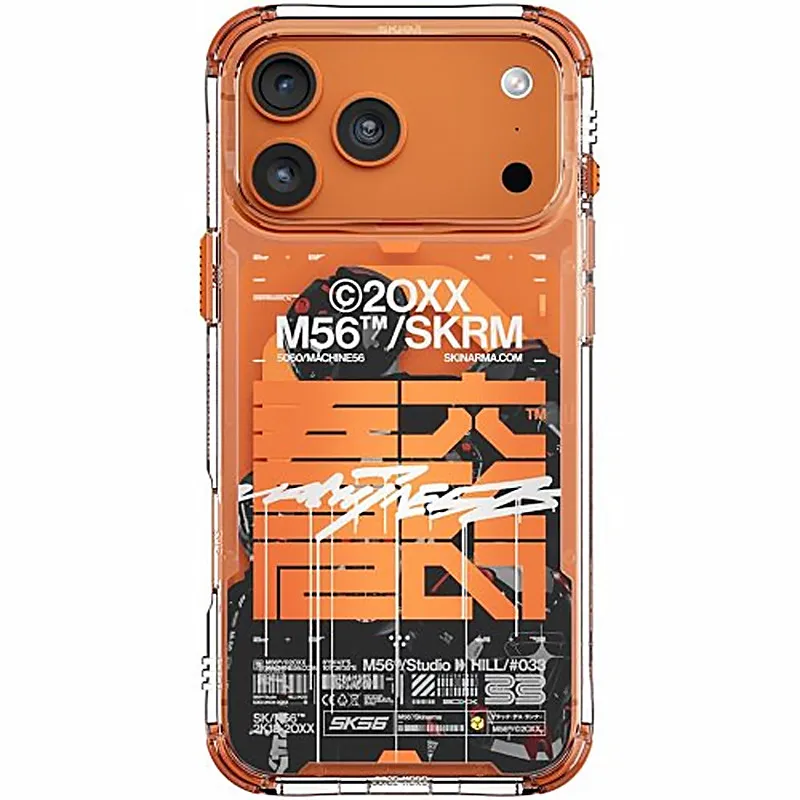 PC чехол Skinarma SKRM X M56 with MagCharge для Apple iPhone 17 Pro Max (6.9") – Orange. Фото 1 из 1