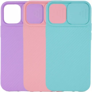 Однотонный силиконовый чехол со шторкой для камеры для Apple iPhone 11 Pro Max (6.5") фото 1 Однотонный силиконовый чехол со шторкой для камеры для Apple iPhone 11 Pro Max (6.5") фото 1 из 1