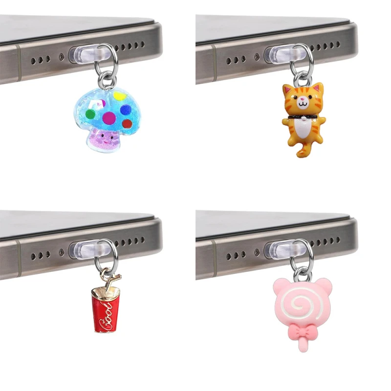 Заглушка силіконова Type-C з подвеской IP44 фото 2 з 2