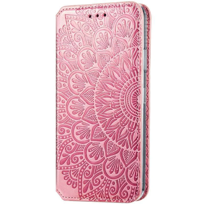

Чехол-книжка GETMAN мандала для Huawei P Smart (2021) (Розовый), Рожевий