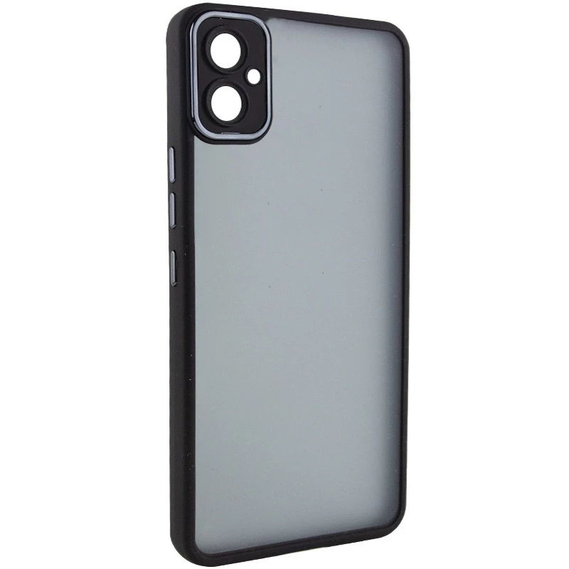 

TPU+PC чехол Accent для Samsung Galaxy A05 (Black)