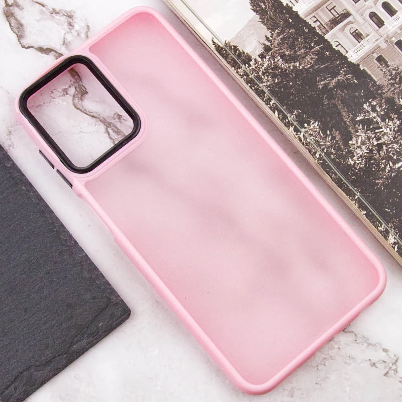 Чохол TPU+PC Lyon Frosted на Oppo A3X – Pink. Фото 4 з 6