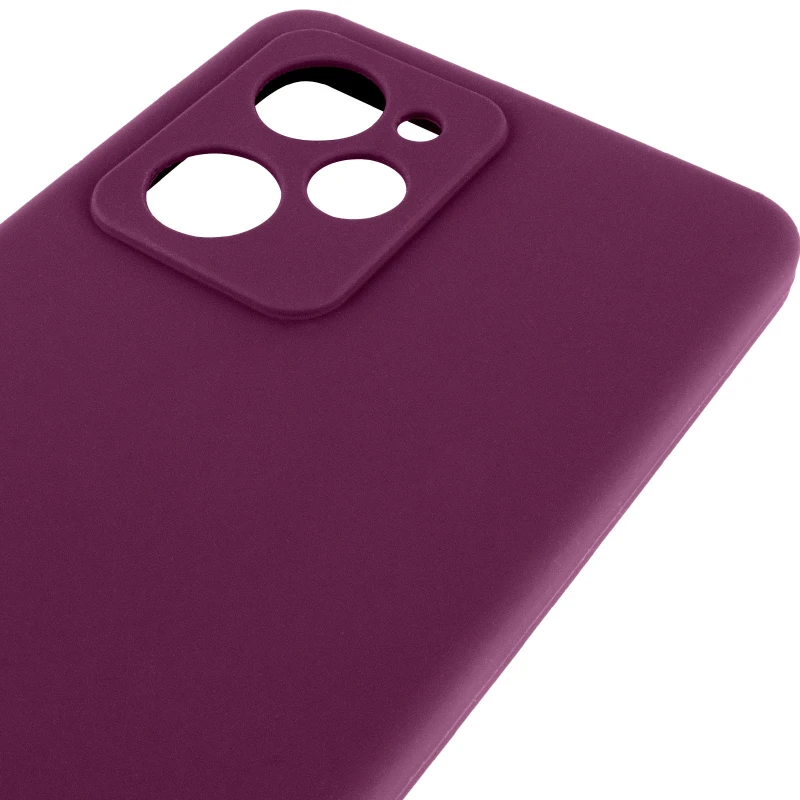 Чохол Silicone Cover Ummi Lakshmi Full Camera (AA) для Xiaomi Poco X5 Pro 5G – Бордовий / Marsala. Фото 4 з 5