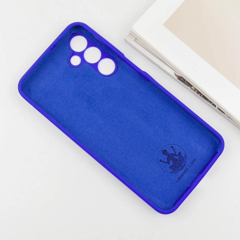 Чехол Silicone Case Lakshmi Plus с закрытой камерой для Samsung Galaxy A16 4G/5G – Синий / Iris. Фото 8 из 12