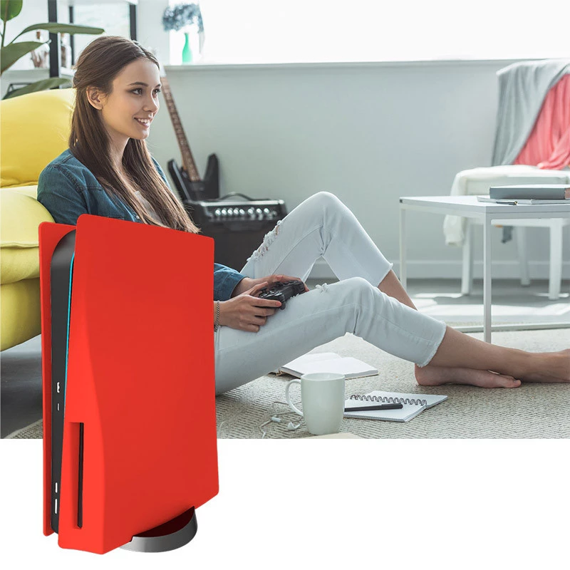 Панель корпуси для консолей Sony PlayStation 5 – Red. Фото 5 з 6